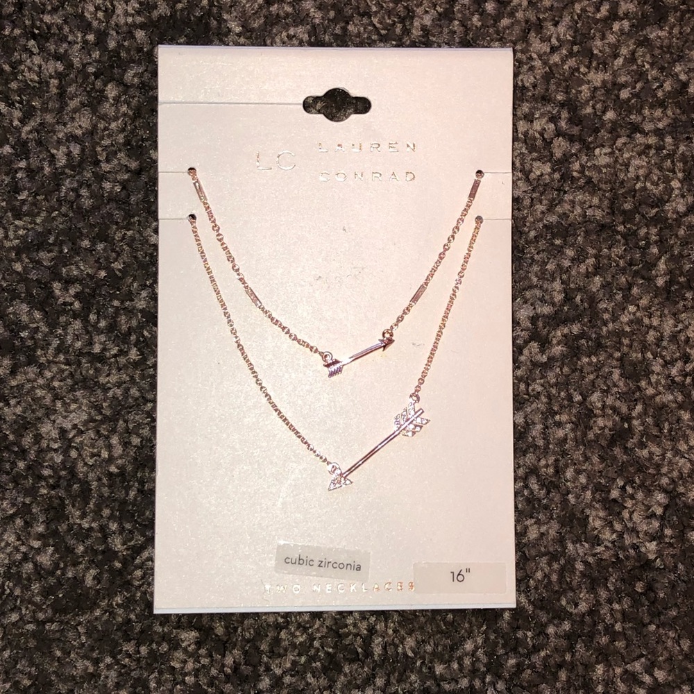 🛑 SOLD!!!! ROSE 🌹 GOLD ARROW NECKLACE 2 PACK